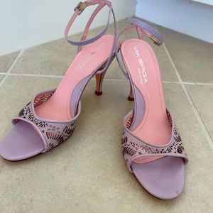 Via Spiga lilac sandals